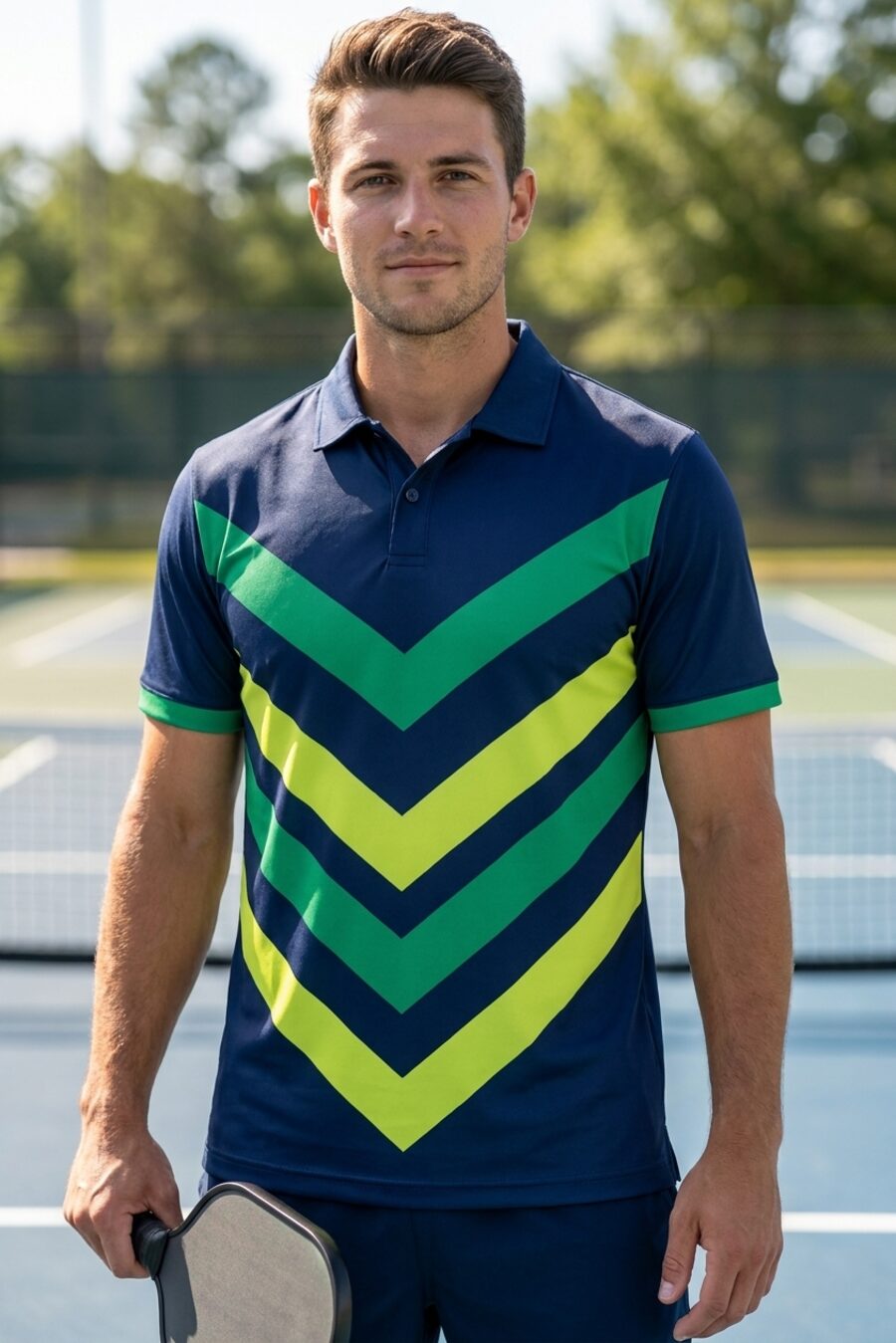The Flamingo Dink worn on court